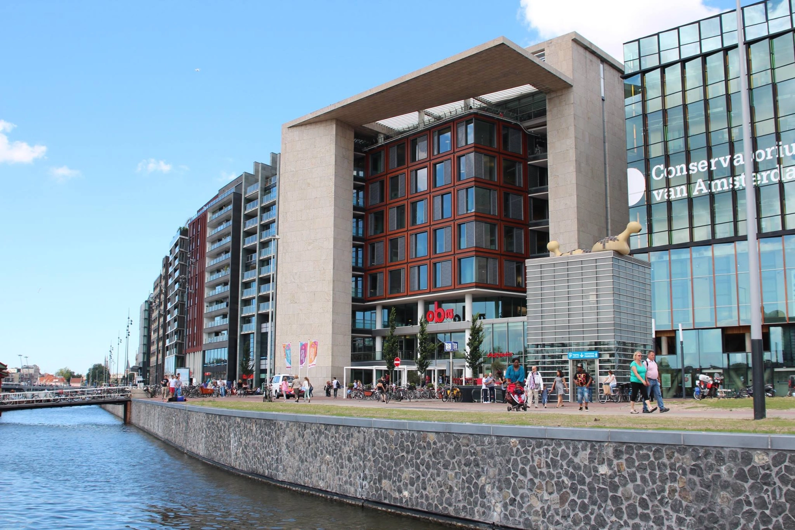 Openbare Bibliotheek Amsterdam (OBA), foto door OBA Amsterdam